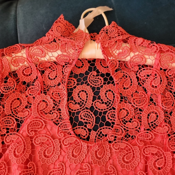 Embroidery MINI SHIFT DRESS - Picture 2 of 7